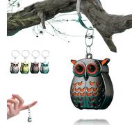 Owl Keychain Nail Clipper, 2025 New German Professional Stainless Steel Mini Nail Clippers, 2-in-1 Foldable Owl Nail Clipper with Nail File, Owl Keychain Gifts (Style C,2 Pcs)