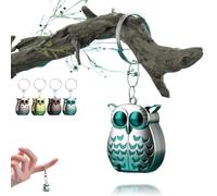 Owl Keychain Nail Clipper, 2025 New German Professional Stainless Steel Mini Nail Clippers, 2-in-1 Foldable Owl Nail Clipper with Nail File, Owl Keychain Gifts (Style A,1 Pcs)