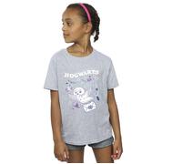 Harry Potter Girls Owl Letter from Hogwarts T-Shirt Sport Grey 12-13 Years