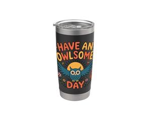 Owl Lover Cute Owl Stainless Steel Insulated Tumbler