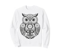 Owl Lover Mandala Owl Sweatshirt
