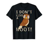 Owl Lovers - I Don't Give A Hoot T-Shirt
