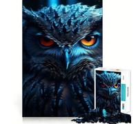 Owl Magic 1000 Piece Jigsaw Puzzles for Teenagers Jigsaw Smart Game Warm Time Image Assembly Lovely Gift (50x75cm)