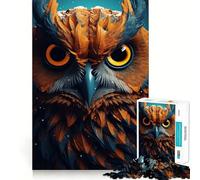 Owl Magic Jigsaw Puzzle for Teenagers 1000 Pieces Memory Boost Indoor Play Image Assembly (38x26cm)