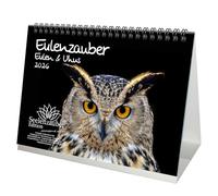 Owl Magic Owls and Owls DIN A5 Desk Calendar for 2026 Seelenzauber