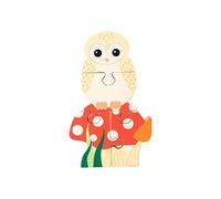 Owl Mini Wooden Puzzles - My First Puzzles, Jigsaw Puzzle Games with Woodland Animals - Educational Toys for 1 Year Old + Toddler, Montessori Early Development & Activity Toys by Orange Tree Toys