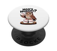 Owl Mochi Hoo's Hungry Japan PopSockets Adhesive PopGrip