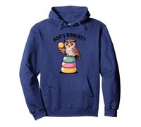 Owl Mochi Hoo's Hungry Japan Pullover Hoodie