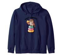 Owl Mochi Hoo's Hungry Japan Zip Hoodie