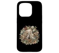 Owl Mom and Baby Mother's Day Home Where The Nest Case for iPhone 15 Pro