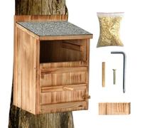 Owl Nesting Box Bird Outdoor Wooden Nesting Shelter Box
