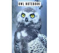 Owl Notebook: Blank 120 Page Lined Journal Notebook or Diary - Owl Notebooks And Journals - Owl Gifts | 120 Pages | 6x9"