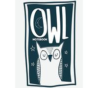 Owl Notebook: Notebook For Kids - 108 Pages Lined and Blank Paper For Writing and Drawing - 8.5"x11": Composition Notebook: Volume 4