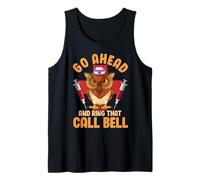 Owl Nurse Hilarious Go Ahead and Ring That Call Bell Tank Top