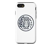 Owl of Athena Ancient Gr oin Mythology Wisdom Symbol Case for iPhone SE (2020) / 7/8