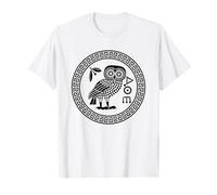 Owl of Athena Ancient Greek Mythology | Athena's Owl Greece T-Shirt