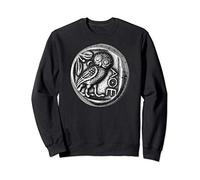 Owl of Athena Coin Minerval AOE Symbolism Sweatshirt