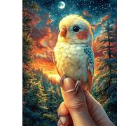 Owl on A Branch Under The Stars 1000 Piece Jigsaw Puzzle Scenery Science Fiction For Men Cognitive Development Adults Anxiety Memory Care Mothers Valentines Gift High-grade Rigid Cardboard 1000 PCS