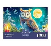 Owl Phenomenal 1000-Piece Jigsaw Puzzles for Adults The Definitive Encounter with Impossible, Hard, Difficult Challenging Puzzle Games - This Is The Crowning Gift Jigsaw Puzzles for Adults And