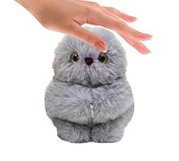 Owl Plush - Soft Stuffed Owl Doll, Adorable Plush OwlShape Purse Charm Keychain, Soft Animal Figure Cuddly Toy | Design For Living Room Bedroom Shelf Table Girls Teens Adults Accessories