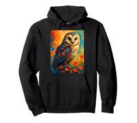 Owl Post-Impressionism Pullover Hoodie