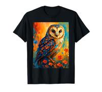 Owl Post-Impressionism T-Shirt