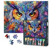 Owl Puzzle 1000 Pieces Adults - 1000 piece puzzle for adults and children from 9 years Skill game for the whole family Finished size 50x70cm