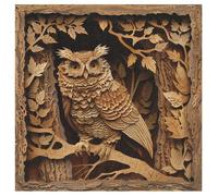 Owl Puzzles for Adults 1000 Pieces, Bird Impossible Challenging Forest Jigsaw Puzzles, Nature Jungle Owl Animal Puzzle as Wall Decor