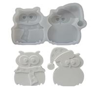 Owl Resin Mold 3D Holiday Decoration Cement Casting Tool | Epoxy Resin Mould for Artists Beginners Art Teachers Hobbyists Craft Lovers Home Apartment Office Events Workshop B