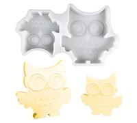 Owl Resin Molds Silicone 3D Christmas Home Decoration Plaster Mould | Silicone Cement Mold for Beginners Art Teachers Craft Lovers Makers Home Apartment Office Workshop Studio A
