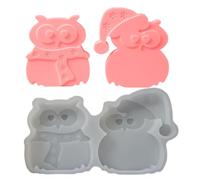 Owl Resin Molds Silicone 3D DIY Holiday Decoration Concrete Moulds | DIY Casting Mould for Artists Beginners Art Teachers Hobbyists Craft Lovers Home Apartment Office Events Workshop B