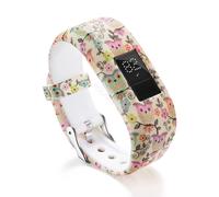(Owl, S) Replacement Band Junior Buckle Strap Secure Wristband For Garmin Vivofit 3 JR2