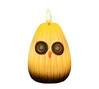 Owl Shape LED Candle Set - Realistic Flameless 0wl, Battery LED Canndle Lamp | Owl Decorative Accent | Table Display for Kitchen Dinning Room Living Area Reading Nook Outdoor Dining Festive Dec