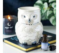 Owl Shaped Iridescent Oil Burner and Wax Warmer
