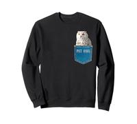 Owl Shirt Snowy Owl Pocket Pet Owl Sweatshirt