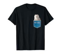 Owl Shirt Snowy Owl Pocket Pet Owl T-Shirt
