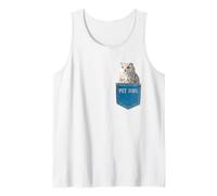 Owl Shirt Snowy Owl Pocket Pet Owl Tank Top
