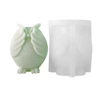 Owl Silicone Mold, 3D Owl Molds | Reusable Silicone Mold | Easy Release Resin Casting Mold for Candle Chocolate Soap Bar Plaster Resin Craft Home Decoration
