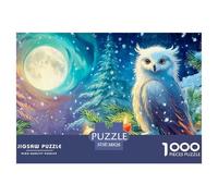 Owl Sophisticated Jigsaw Puzzles for Adults A 1000-Piece Advanced-Level Collection of Challenging Educational Games for Both Women And Men - A Perfect Shared Activity for Adults And Kids 12 Year