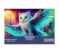 Owl Sophisticated Jigsaw Puzzles for Adults A 1000-Piece Advanced-Level Collection of Challenging Educational Games for Both Women And Men - A Perfect Shared Activity for Adults And Kids 12 Year