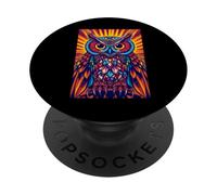 Owl Spiritual Wings Wisdom Woodland Bird PopSockets Adhesive PopGrip