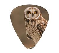 Owl Standing On The Tree Guitar Plectrums, 12 Pcs Lightweight Guitar Plectrums, 0.46mm/0.71mm/0.96mm Thickness For Acoustic Guitar Acoustic Electric Guitar Ukulele Bass