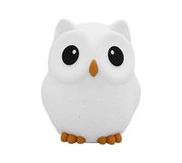 Owl Touch Night Lamp - USB Rechargeable Touch Nursery Pet Lamp | Cute Owl Shaped Bedside Lamp | Silicone Kid's Room Lamp | Night Light