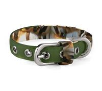 Owl Tree Branches Dog Collar Adjustable Soft and Comfortable Puppy Collars with Metal Buckle Pet Collar for Small Medium Pet