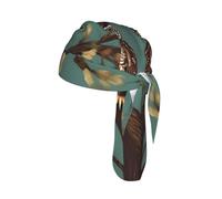 Owl Tree Branches Print Cycling Cap Breathable Headwear