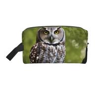 Owl Tree Branches Print Large Capacity Travel Toiletry Bag Unisex Daily Storage Portable Cosmetic Pouch