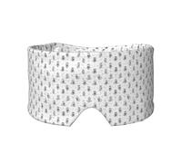 Owl Tree Branches Print Sleep Eye and Ear Muffs Soft Blackout for Adults Kids Comfortable Travel Nap Aid