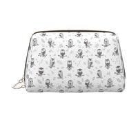 Owl Tree Branches Toiletry Pouch, Travel-Friendly Makeup Organizer for Makeup Brushes, Lipsticks