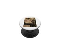 Owl UFO Evidence Photo Funny Vintage Strange Sighting PopSockets Adhesive PopGrip