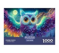 Owl Ultimate Challenge Jigsaw Puzzles for Adults Conquer The 1000-Piece (Advanced) Impossible, Hard, And Difficult Challenging Puzzle Educational Games - This Is The Pinnacle Gift Jigsaw Puzzles